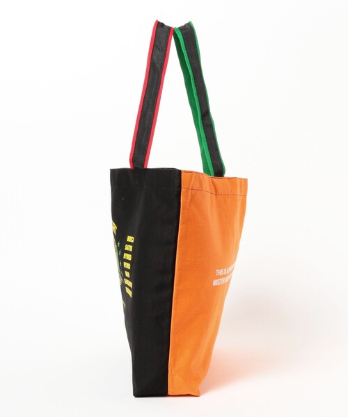 Mister Green（ミスターグリーン）の「Nightmares on Wax × Mister Green / Worldwide Tote（トートバッグ・メンズ・ブラック・ONE SIZE）」の2枚目の写真