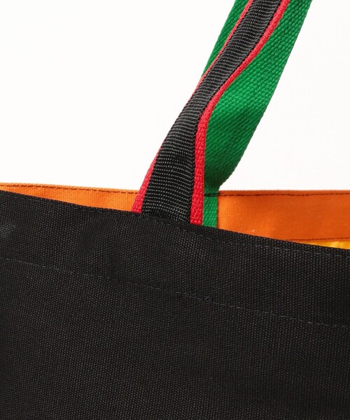 Mister Green（ミスターグリーン）の「Nightmares on Wax × Mister Green / Worldwide Tote（トートバッグ・メンズ・ブラック・ONE SIZE）」の5枚目の写真