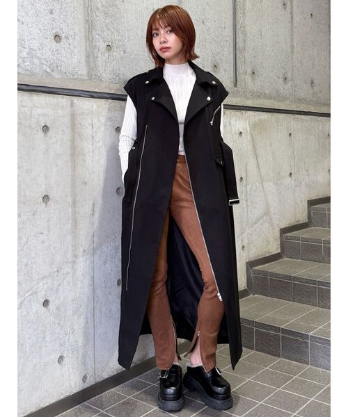 MURUA(ムルーア)の「インナーファーベルテッドクロッグス(サンダル・レディース・ブラウン/ブラック・24.5/23.5/22.5)」の5枚目の写真