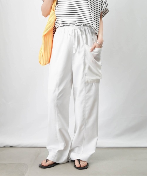 パンツ luca LADY LUCK LUCA パンツ LC/LLL タックテーパードパンツ / ウール