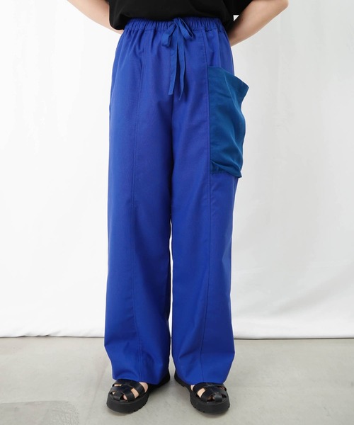 新品　LUCA 2025 春夏用　レディースパンツ セール】LC/LLL ツイルオウヴァムパンツ（その他パンツ）｜LUCA