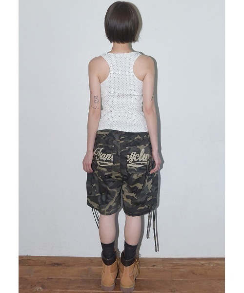 FANCY CLUB(ファンシークラブ)の「A'GEM/9 × .kom 『FANCY CLUB/ファンシークラブ』 Dot Button Sleeveless/ドットボタン スリーブレス(タンクトップ・レディース・ブラウン/アイボリー/ブラック・FREE)」の16枚目の写真