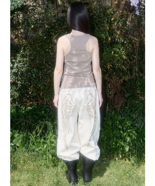 FANCY CLUB(ファンシークラブ)の「A'GEM/9 × .kom 『FANCY CLUB/ファンシークラブ』 Dot Button Sleeveless/ドットボタン スリーブレス(タンクトップ・レディース・ブラウン/アイボリー/ブラック・FREE)」の22枚目の写真