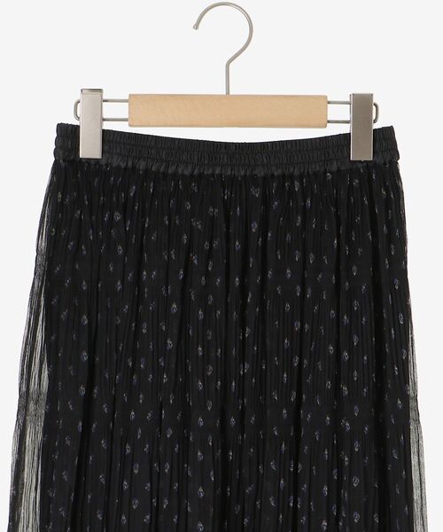 le.coeur blanc(ルクールブラン)の「楊柳フラワープリントランダムプリーツスカート(スカート・レディース・ブラック系その他/ホワイト系その他2・38)」の19枚目の写真