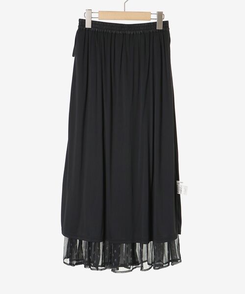 le.coeur blanc(ルクールブラン)の「楊柳フラワープリントランダムプリーツスカート(スカート・レディース・ブラック系その他/ホワイト系その他2・38)」の21枚目の写真