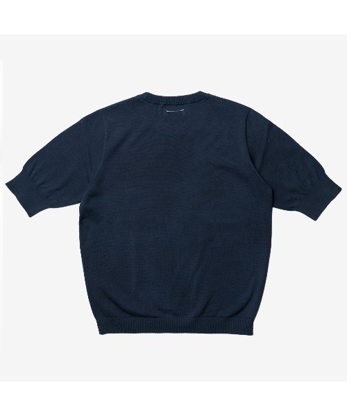 ニット セーター 「hatoooooooooo」Knit tee スタイル半袖クルーネックニットティー/サマーニット レディース セール】【hatoooooooooo】Knit tee スタイル半袖クルーネック