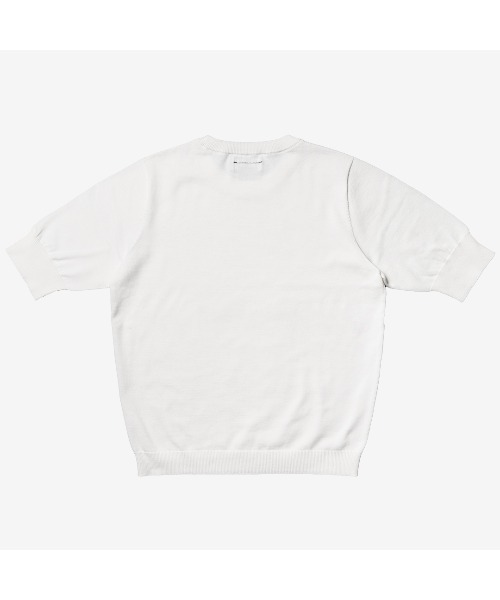 ニット セーター 「hatoooooooooo」Knit tee スタイル半袖クルーネックニットティー/サマーニット レディース セール】【hatoooooooooo】Knit tee スタイル半袖クルーネック