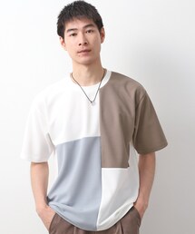 ツイルブロッキング 半袖Tシャツ 洗濯機OK