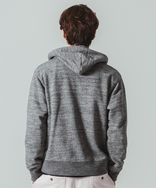 Jackman(ジャックマン)の「GG Sweat Parka(パーカー・メンズ・ブラック/ネイビー/杢グレー・MEDIUM/LARGE/X-LARGE)」の8枚目の写真