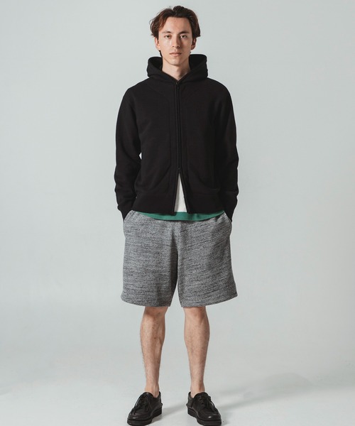 Jackman(ジャックマン)の「GG Sweat Parka(パーカー・メンズ・ブラック/ネイビー/杢グレー・MEDIUM/LARGE/X-LARGE)」の9枚目の写真