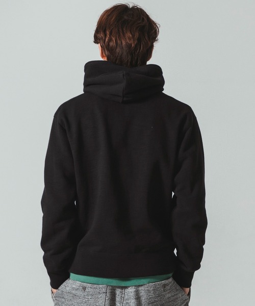 Jackman(ジャックマン)の「GG Sweat Parka(パーカー・メンズ・ブラック/ネイビー/杢グレー・MEDIUM/LARGE/X-LARGE)」の13枚目の写真