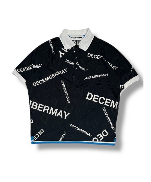 Decembermay ポロシャツ Pile jacquard dolman sleeve polo（ポロシャツ）｜DECEMBERMAY