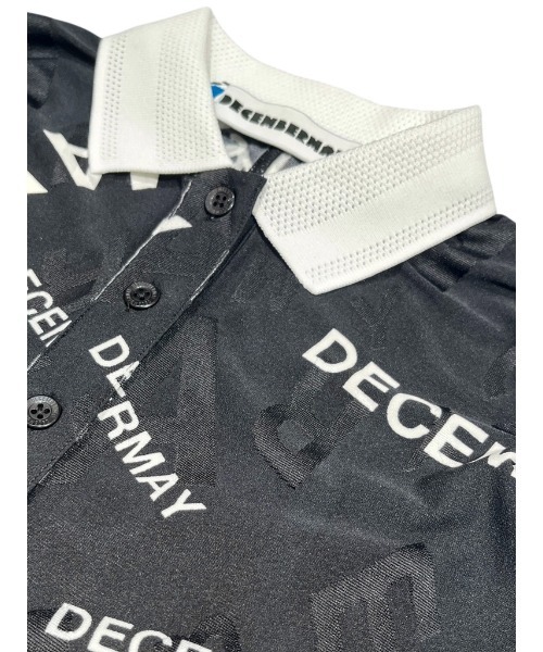 【DECEMBERMAY】MEN’S ポロシャツ Pile jacquard dolman sleeve polo（ポロシャツ）｜DECEMBERMAY