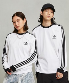 【adidas】スリーストライプス プリント ロンT ★女性もおすすめ adidas tシャツ アディカラー クラシックス スリーストライプス