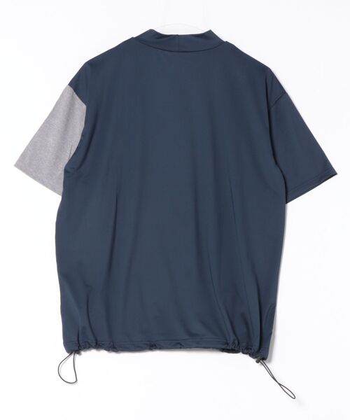 STCH】配色モックネックトップス（Tシャツ/カットソー