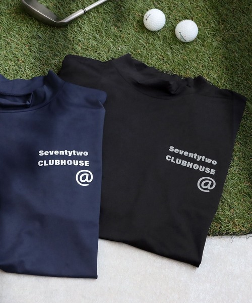 【完売 未使用】　Seventytwo clubhouse モックT STCH Seventytwo Clubhouse モックネック 長袖Tシャツ - メルカリ