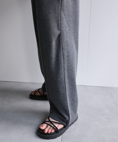 sakishimatokyo(サキシマトーキョー)の「コクーンシルエット スエットパンツ/セットアップ対応商品/裏毛(スウェットパンツ・レディース・チャコールグレー/ブラック/オートミール・FREE)」の15枚目の写真