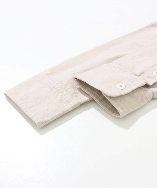 KRIFF MAYER（クリフメイヤー）の「ビエラ無地長袖シャツ（シャツ/ブラウス・メンズ・ナチュラル/チャコール/モカ/オリーブ/カラフル・MEDIUM/LARGE/X-LARGE）」の18枚目の写真