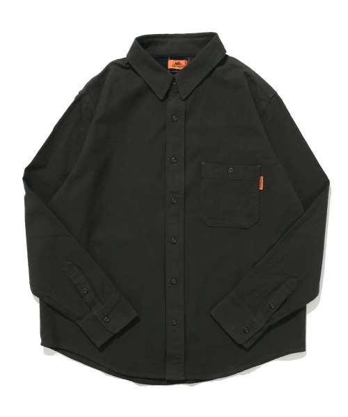 KRIFF MAYER（クリフメイヤー）の「ビエラ無地長袖シャツ（シャツ/ブラウス・メンズ・ナチュラル/チャコール/モカ/オリーブ/カラフル・MEDIUM/LARGE/X-LARGE）」の20枚目の写真