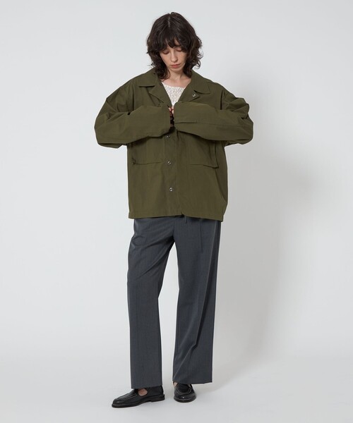 ASTRAET(アストラット)の「<ASTRAET>レース ロングスリーブカットソー(Tシャツ/カットソー・レディース・ブラック/オフホワイト・FREE)」の5枚目の写真