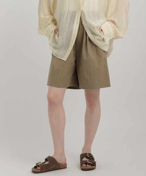 GEORGE'S(ジョージズ)の「イージーショートパンツ(その他パンツ・レディース・オフホワイト/カーキ/ブラック・MEDIUM/SMALL)」の3枚目の写真