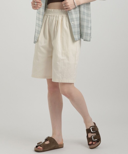 GEORGE'S(ジョージズ)の「イージーショートパンツ(その他パンツ・レディース・オフホワイト/カーキ/ブラック・MEDIUM/SMALL)」の7枚目の写真