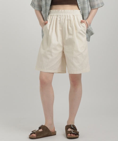 GEORGE'S(ジョージズ)の「イージーショートパンツ(その他パンツ・レディース・オフホワイト/カーキ/ブラック・MEDIUM/SMALL)」の10枚目の写真