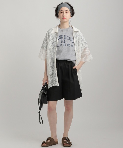 GEORGE'S(ジョージズ)の「イージーショートパンツ(その他パンツ・レディース・オフホワイト/カーキ/ブラック・MEDIUM/SMALL)」の11枚目の写真