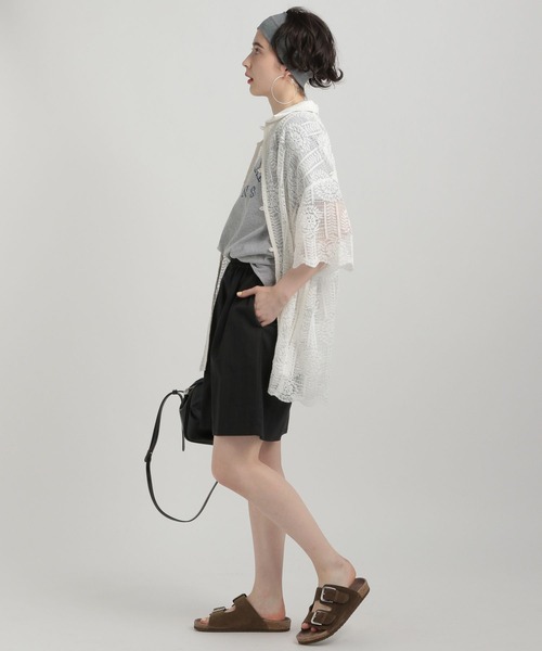 GEORGE'S(ジョージズ)の「イージーショートパンツ(その他パンツ・レディース・オフホワイト/カーキ/ブラック・MEDIUM/SMALL)」の12枚目の写真