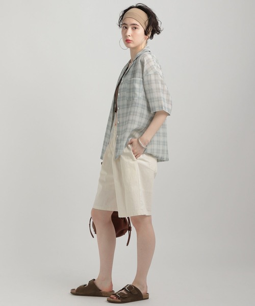 GEORGE'S(ジョージズ)の「イージーショートパンツ(その他パンツ・レディース・オフホワイト/カーキ/ブラック・MEDIUM/SMALL)」の5枚目の写真