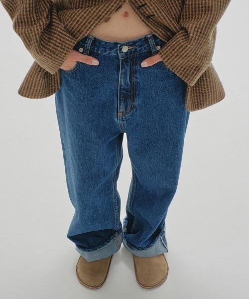 TODAYFUL（トゥデイフル）の「TODAYFUL Carys Denim 12421401（デニムパンツ・レディース・ブルー/インディゴブルー・X-SMALL/LARGE/MEDIUM/SMALL）」の4枚目の写真