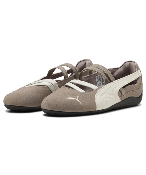 PUMA(プーマ)の「PUMA/プーマ レディース スニーカー メリージェーン 薄底 SPEEDCAT BALLET SD WNS スピードキャット 401287(スニーカー・レディース・ブラック×ホワイト/アイボリー/ブラック/グレー系その他・23.0cm/24.0cm/25.0cm/23.5cm/24.5cm)」の4枚目の写真