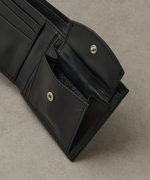 セール】【Calvin Klein】SAFFIANO BILLFOLD WITH COIN POCKET