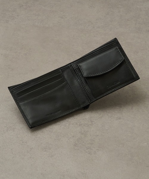Calvin Klein(カルバン・クライン)の「【Calvin Klein】SAFFIANO BILLFOLD WITH COIN POCKET 31CK130009(財布・メンズ・ブラック・FREE)」の3枚目の写真