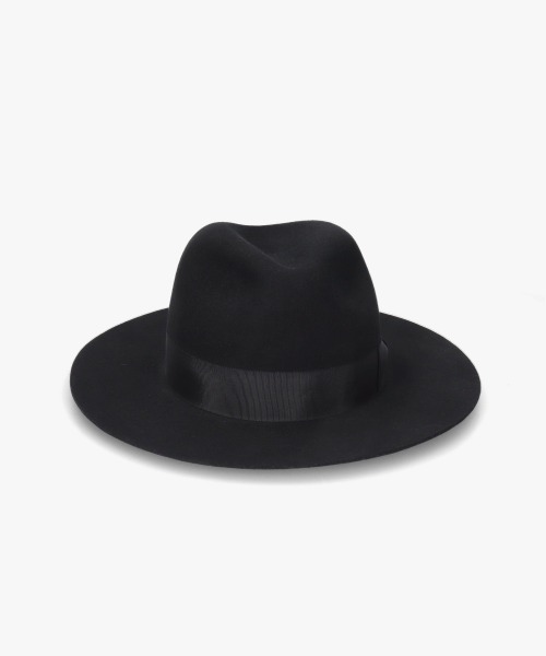 OVERRIDE（オーバーライド）の「OVERRIDE  FELT FEDORA L.BRIM / オーバーライド（ハット・メンズ・ブラック/ライトブラウン/レッド・60cm/58cm）」の18枚目の写真