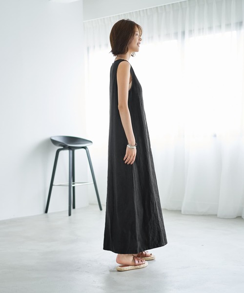 美品✨KAPITAL リネンワンピース Vネック 日本製 ゆったり 麻100% 楽天市場】ワンピース 夏 レディース きれいめ リネン Vネック