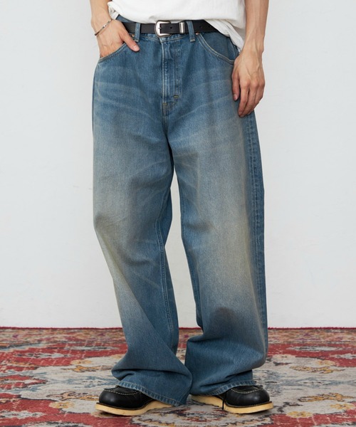 【美品】 Lee　リー　デニム　パンツ　101　w32　ジーンズ　ボトムス 希少濃紺 Lee リー 101 w32 デニムパンツ ジーンズ シンチバック