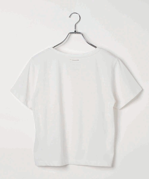 BAYFLOW（ベイフロー）の「[接触冷感/汗臭・汗ジミ軽減]コンパクトファンクションＴ（Tシャツ/カットソー・レディース・ブラック/モカ/ホワイト・MEDIUM/SMALL）」の13枚目の写真