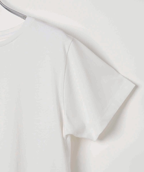 BAYFLOW（ベイフロー）の「[接触冷感/汗臭・汗ジミ軽減]コンパクトファンクションＴ（Tシャツ/カットソー・レディース・ブラック/モカ/ホワイト・MEDIUM/SMALL）」の16枚目の写真