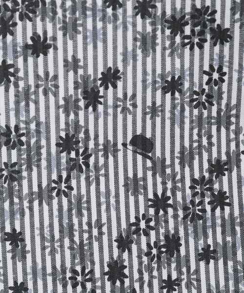 TAKEO KIKUCHI（タケオキクチ）の「ストライプ小花 長袖シャツ（シャツ/ブラウス・メンズ・ブルーグリーン/グレー系/ブラウン系その他2・01/03/02/04）」の6枚目の写真