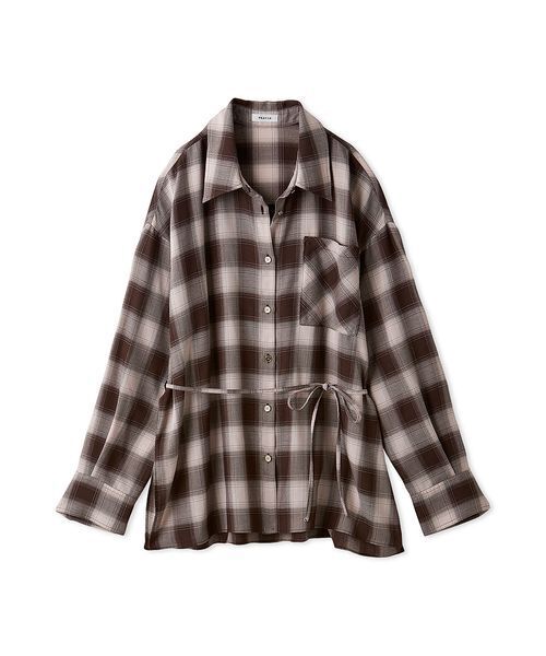 2wayオンブレチェックシャツ（シャツ/ブラウス）｜FRAY I.D