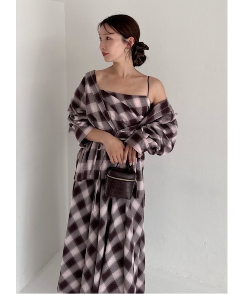 FRAY I.D 2wayオンブレチェックシャツ FRAY I.D｜2wayオンブレチェックシャツ | Rakuten Fashion(楽天