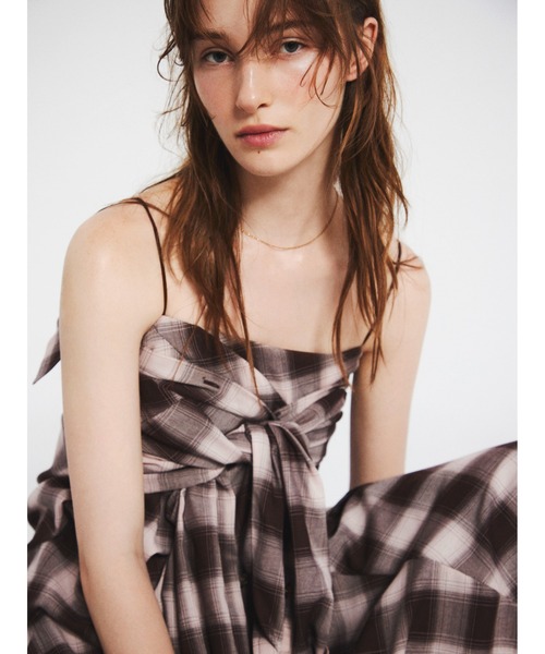 専用☆新品＊未使用＊タグ付FLAY I.D 2wayオンブレチェックシャツMNT 専用☆新品＊未使用＊タグ付FLAY I.D 2wayオンブレチェック