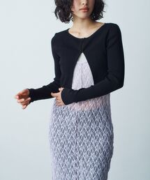 stretch hook cardigan