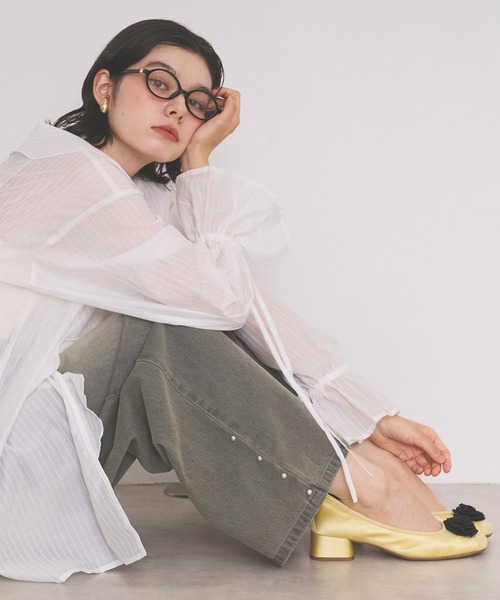 loin nuit(ロワンニュイ)の「waist line design denim / ウエストラインデザインデニム(その他パンツ・レディース・グレー・SMALL/MEDIUM)」の12枚目の写真