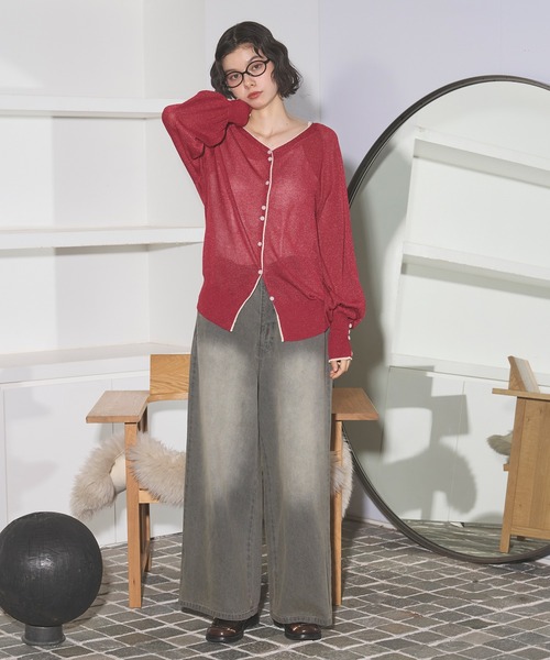 loin nuit(ロワンニュイ)の「waist line design denim / ウエストラインデザインデニム(その他パンツ・レディース・グレー・SMALL/MEDIUM)」の20枚目の写真