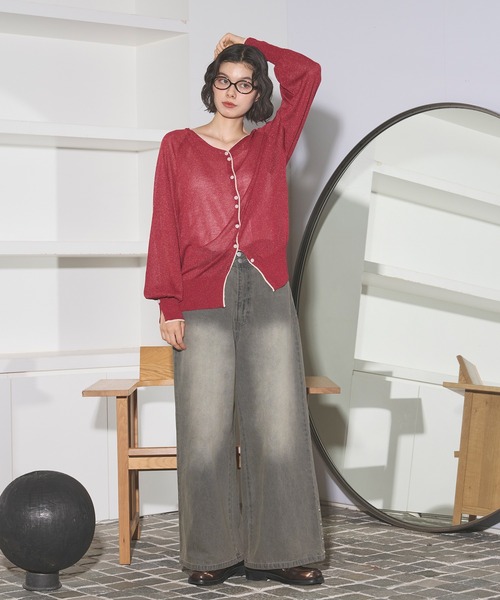 loin nuit(ロワンニュイ)の「waist line design denim / ウエストラインデザインデニム(その他パンツ・レディース・グレー・SMALL/MEDIUM)」の21枚目の写真