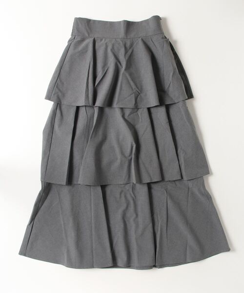 切替ティアードスカート