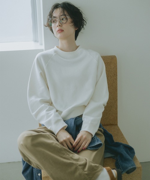 袖フォルム 裏毛 プルオーバー（スウェット）｜B:MING by BEAMS