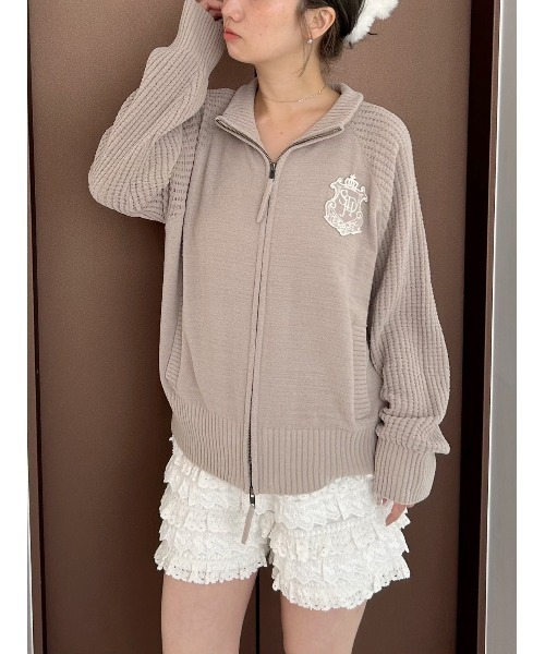 【新品】スナイデルホーム　カップインワンピース ＆カーディガンセット　モカ SNIDEL HOME（スナイデルホーム）の「【MilkySmooth】カップイン